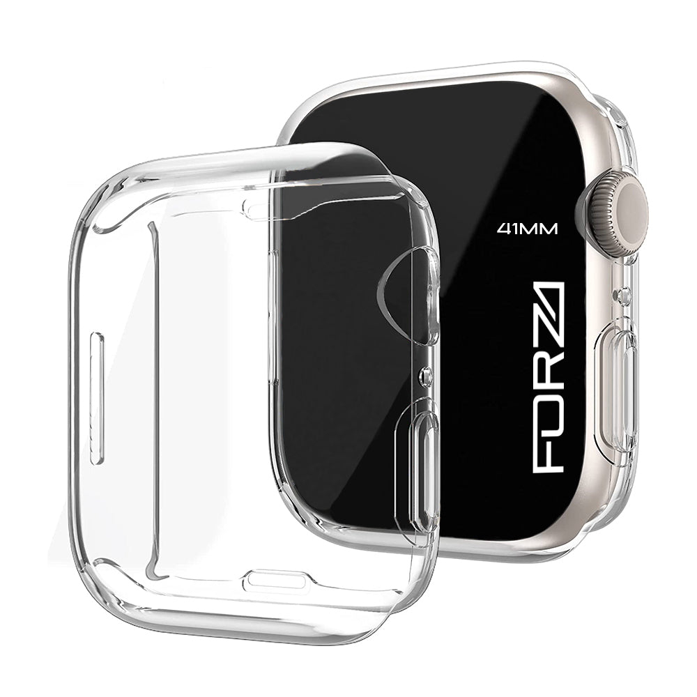 FORZA Protective Clear Case for Apple Watch 40/41/42/44/45mm