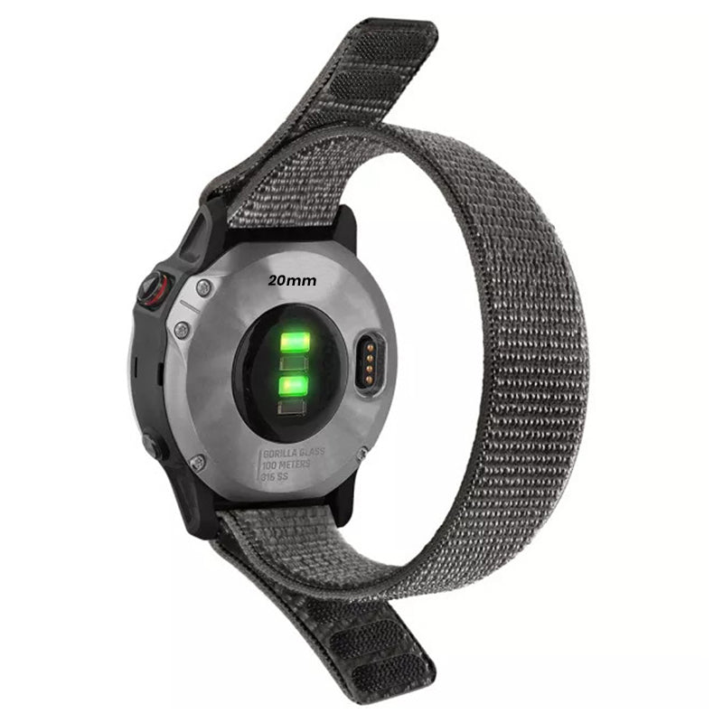 FORZA Elite 20mm Nylon Watch Strap for Garmin