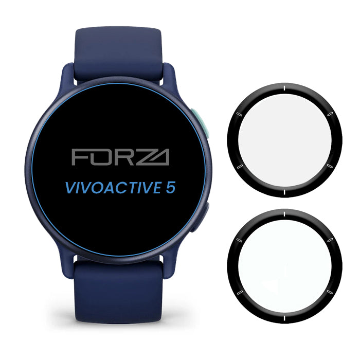 FORZA Screen Protector for Garmin Vivoactive 5 - (2 Pack)