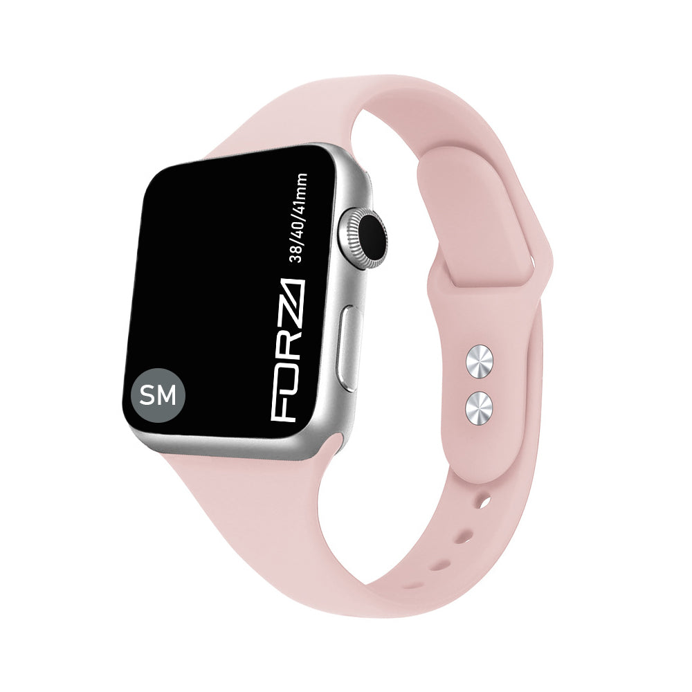 FORZA Classic Thin Style Silicone Strap for Apple Watch 38/40/41mm