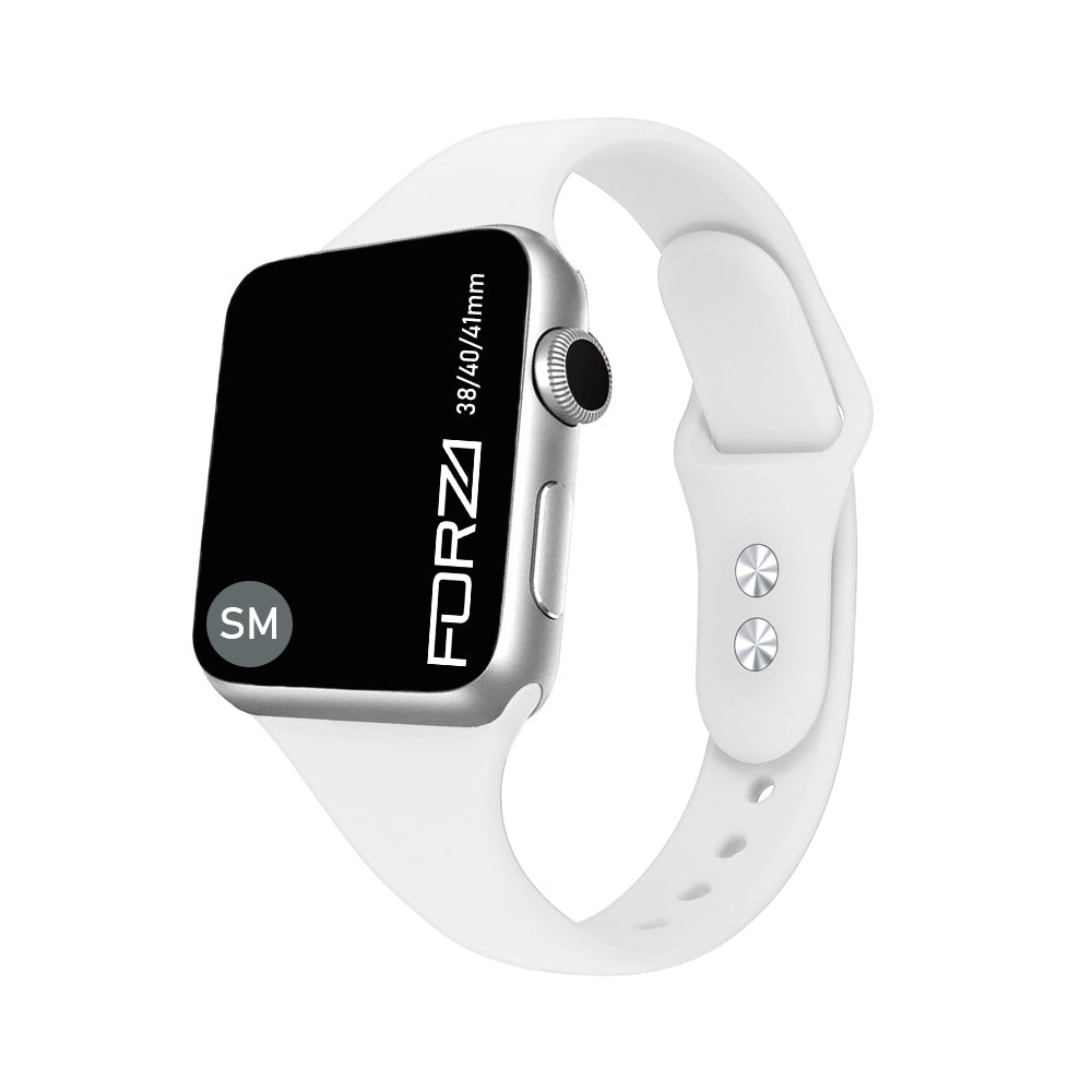 FORZA Classic Thin Style Silicone Strap for Apple Watch 38/40/41mm