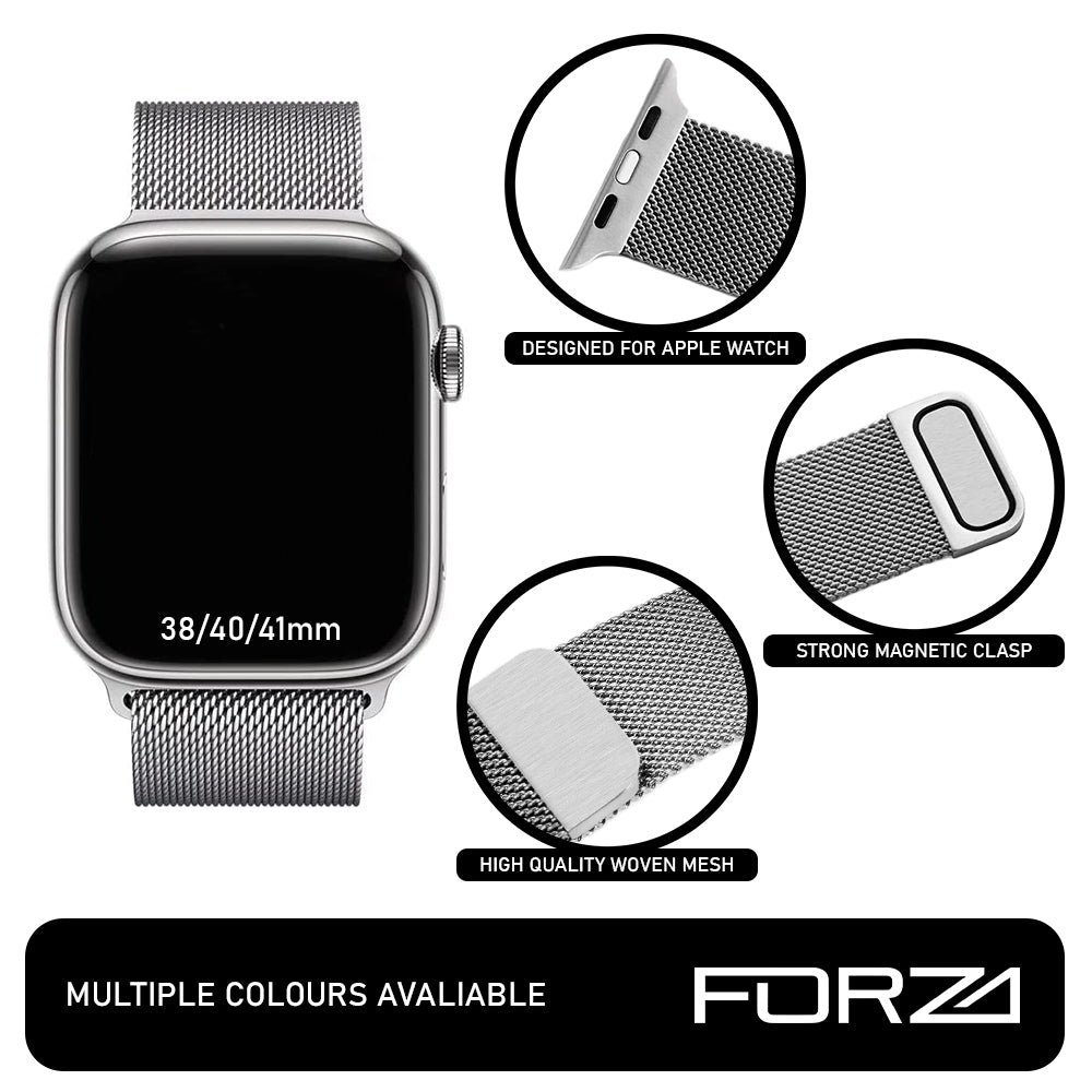 FORZA Milanese Strap for Apple Watch 38/40/41mm