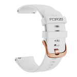 ELITE | 20mm Quick Release Watch Strap for Garmin/Samsung/Polar & More – Rose Gold Buckle