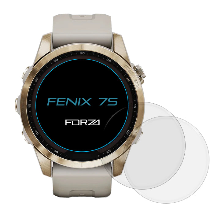FORZA Screen Protector for Garmin Fenix 7S / 7S Pro - (2 Pack)
