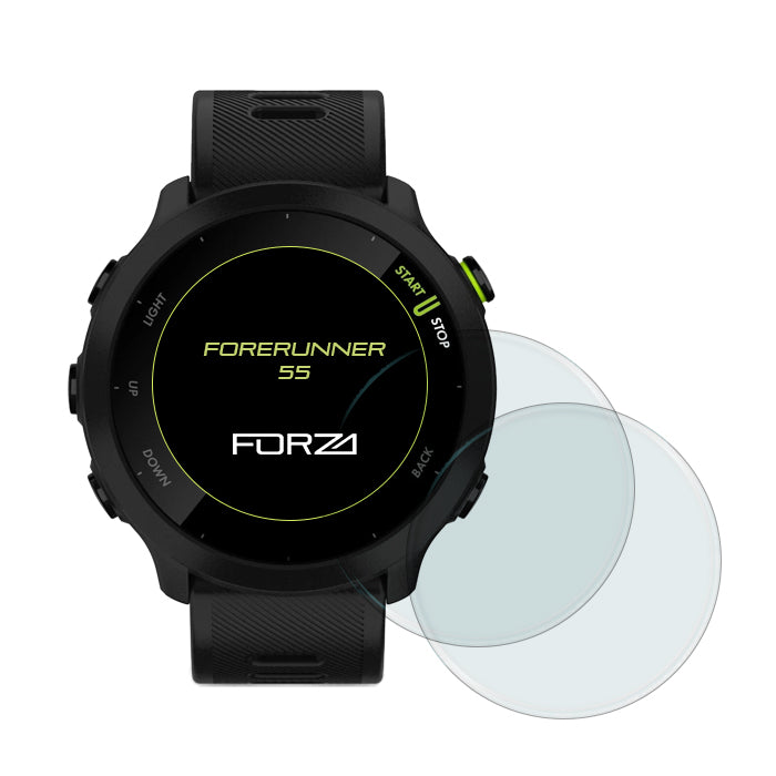 FORZA Screen Protector for Garmin Forerunner 55 - (2 Pack)