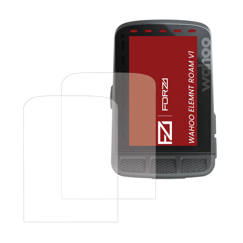 FORZA Tempered Glass Screen Protector for Wahoo Elemnt Roam - (2 Pack)