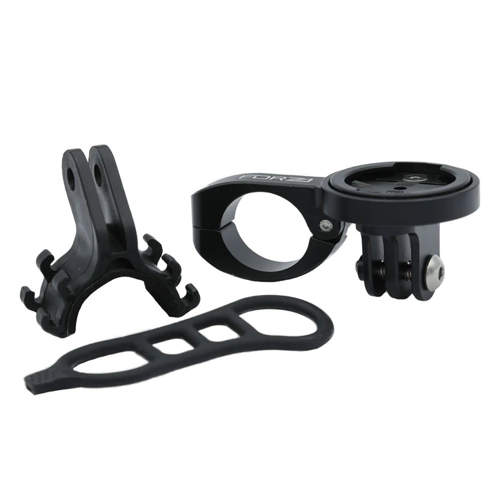 FORZA 22.2mm TT/Triathlon Bar Computer & Light Mount for Garmin/Magene/Wahoo