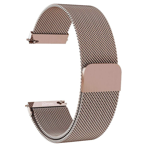 22mm Replacement Milanese Strap For Garmin Vivoactive 4/ Samsung Gear S3