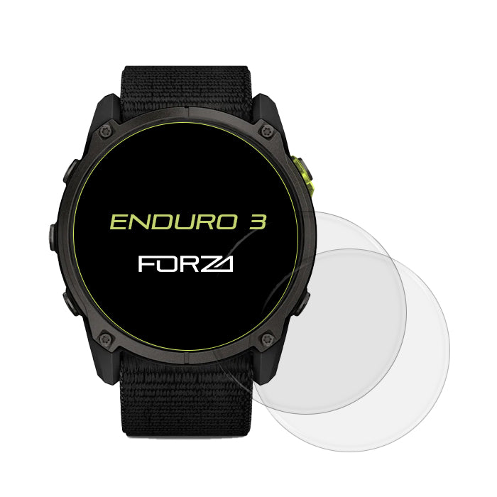 FORZA Screen Protector for Garmin Enduro 3/2 - (2 Pack)