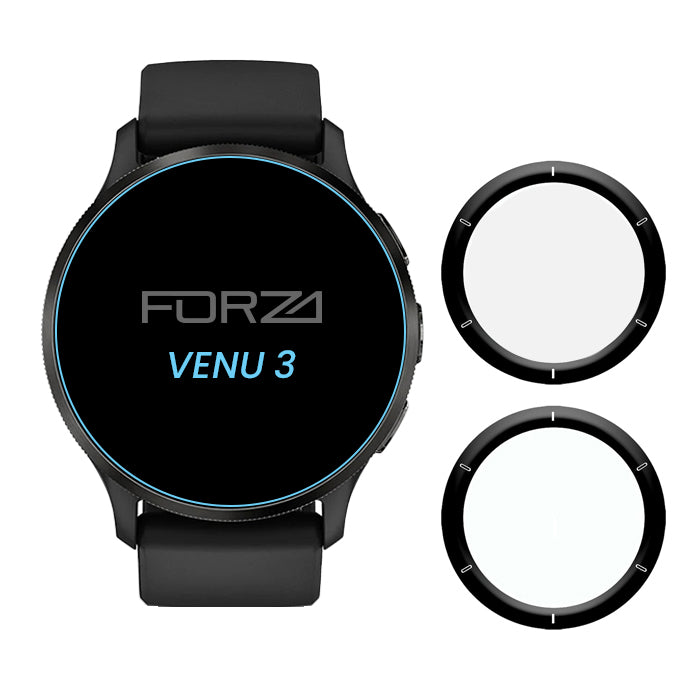FORZA 3D PMMA Screen Protector for Garmin Venu 3 (2 Pack)
