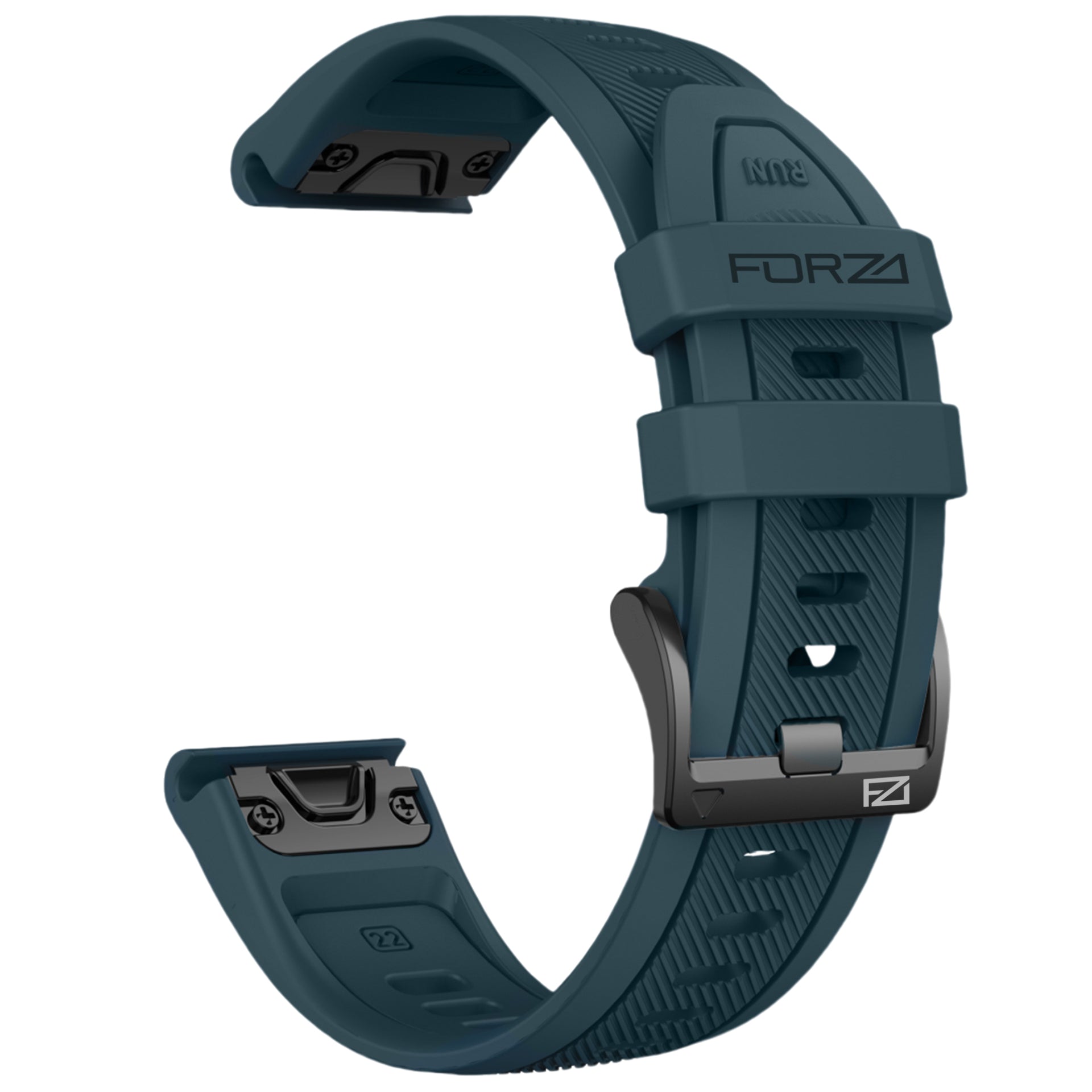 FORZA Elite 22mm EasyFit Stripe Series Watch Strap for Garmin