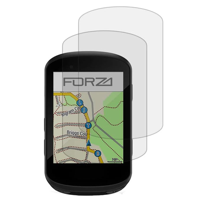 FORZA Tempered Glass Screen Protector for Garmin Edge 530/830 (2 Pack)
