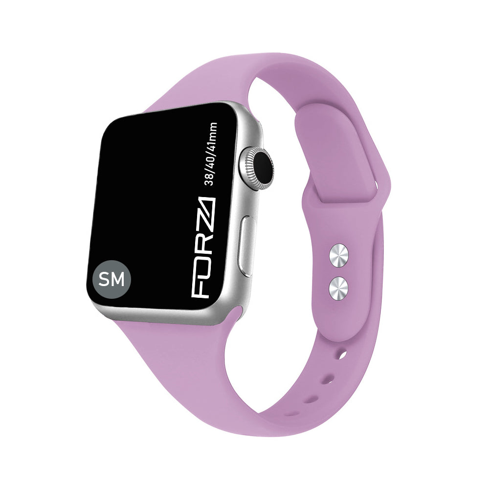 FORZA Classic Thin Style Silicone Strap for Apple Watch 38/40/41mm