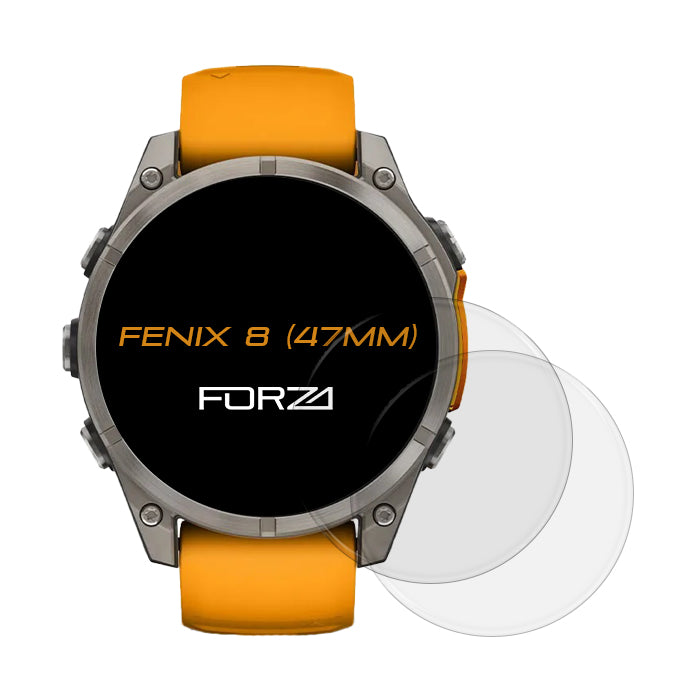 FORZA Screen Protector for Garmin Fenix 8 – 47mm / Fenix E – 47mm - (2 Pack)