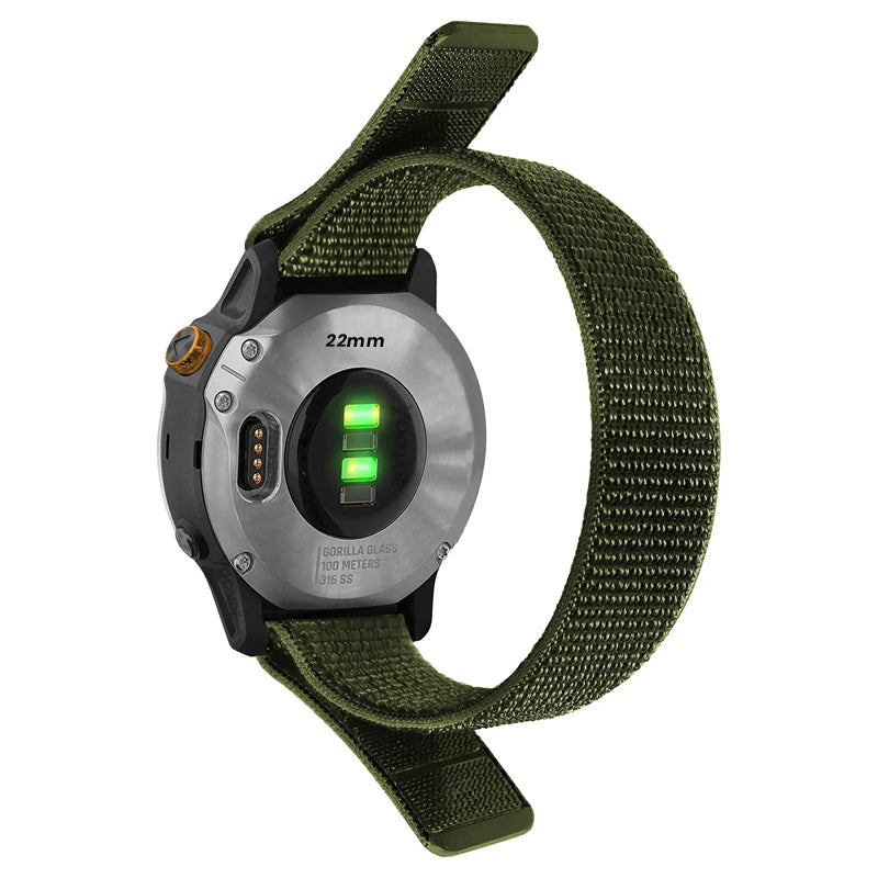 ELITE | 22mm Nylon Watch Strap for Garmin