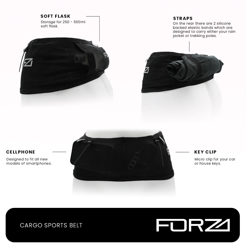 FORZA Cargo Belt - The Ultimate Running Belt