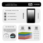 FORZA TPE Film Screen Protector for Garmin Edge 1050 (2 Pack)