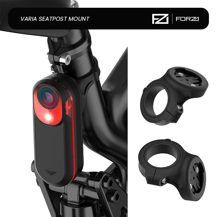 FORZA Seat Post Quarter Turn Mount for Garmin Varia/Magene