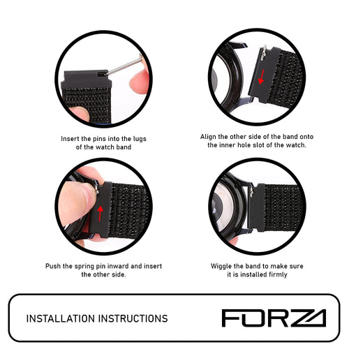 18mm Quick Release Nylon Watch Strap for Garmin