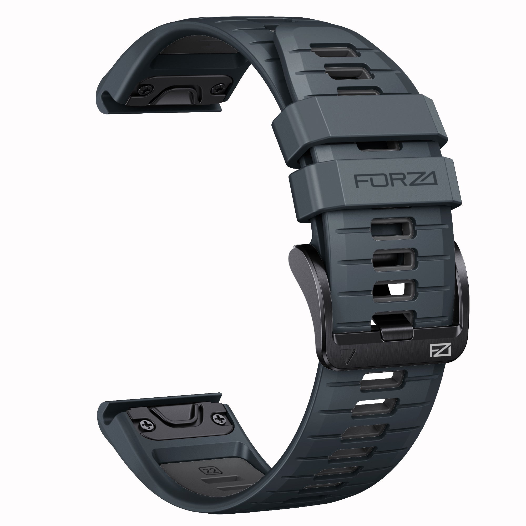 FORZA Elite 22mm EasyFit Two-Tone Watch Strap for Garmin