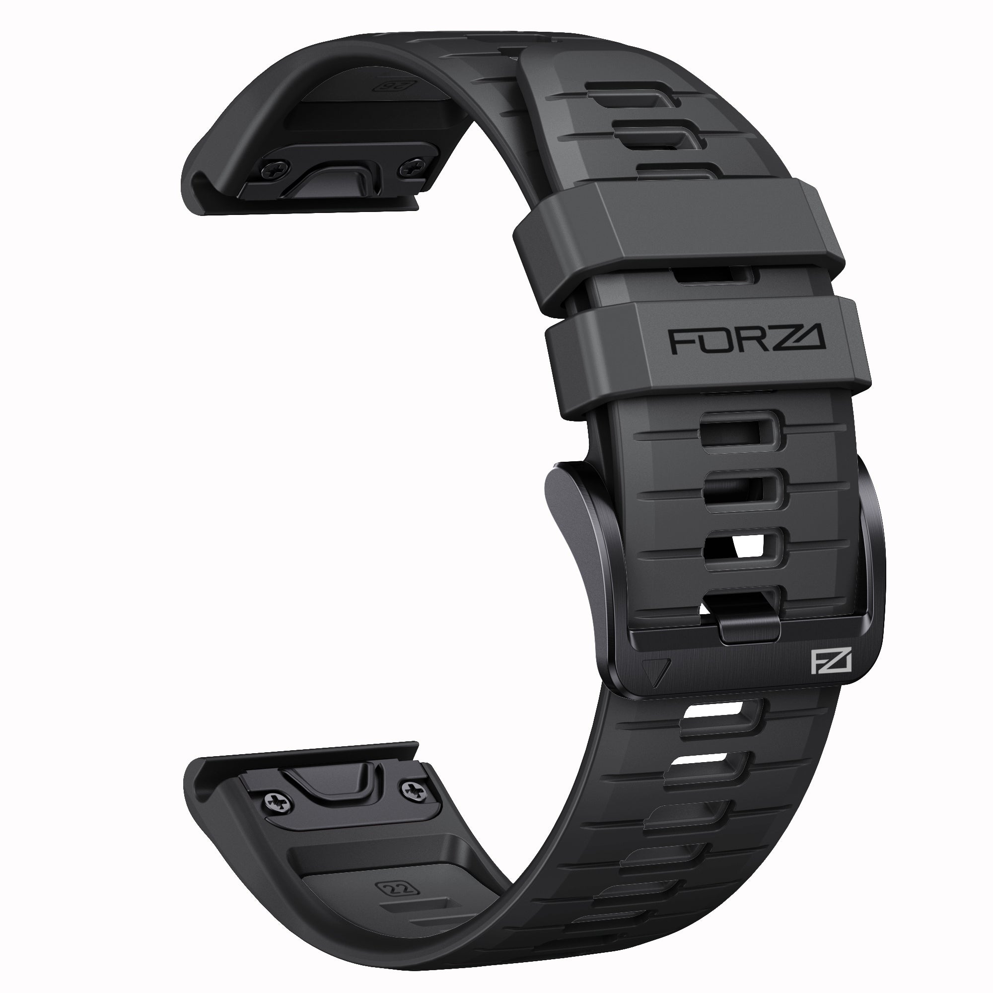 FORZA Elite 22mm EasyFit Two-Tone Watch Strap for Garmin