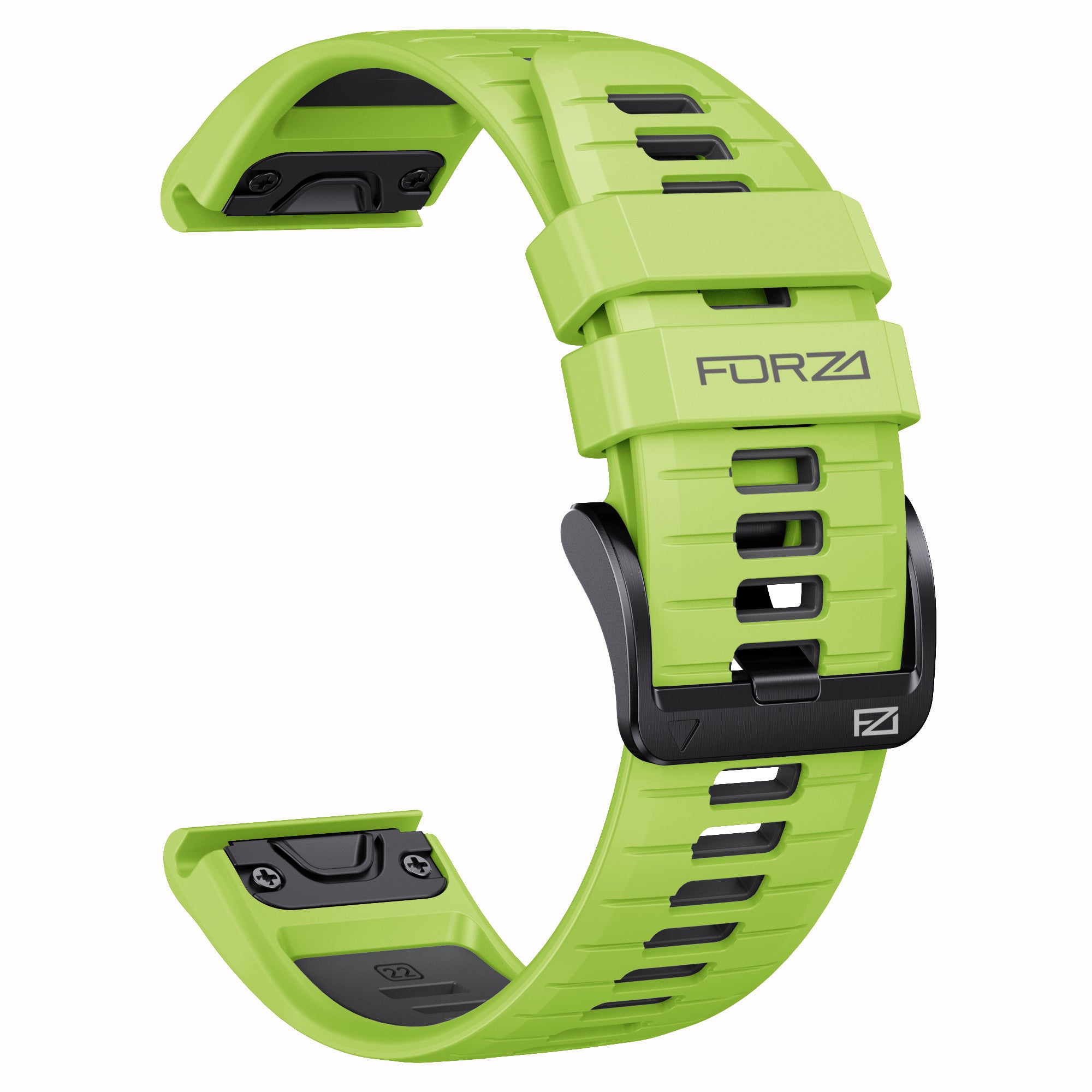 FORZA Elite 22mm EasyFit Two-Tone Watch Strap for Garmin