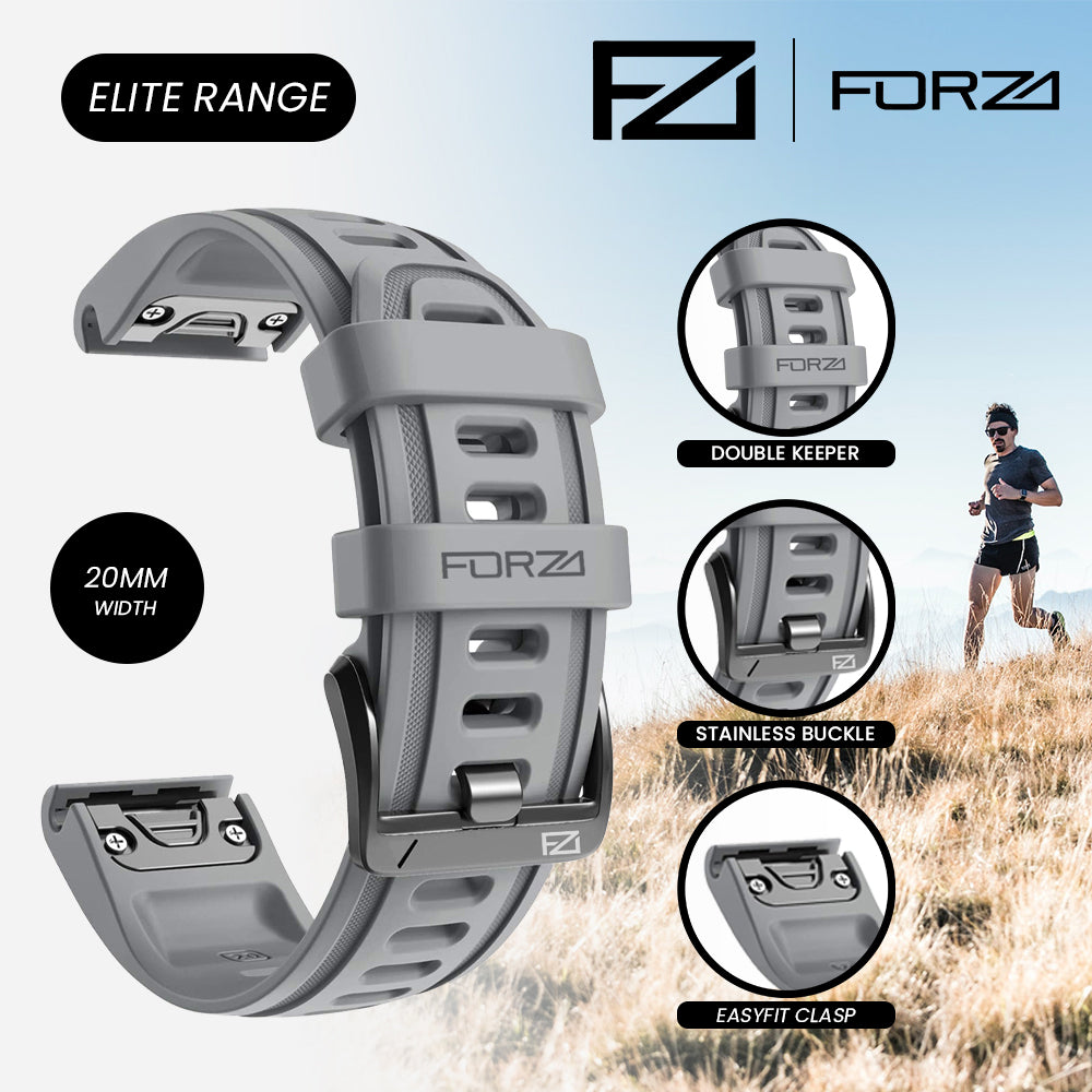 FORZA Elite 20mm EasyFit Watch Strap for Garmin
