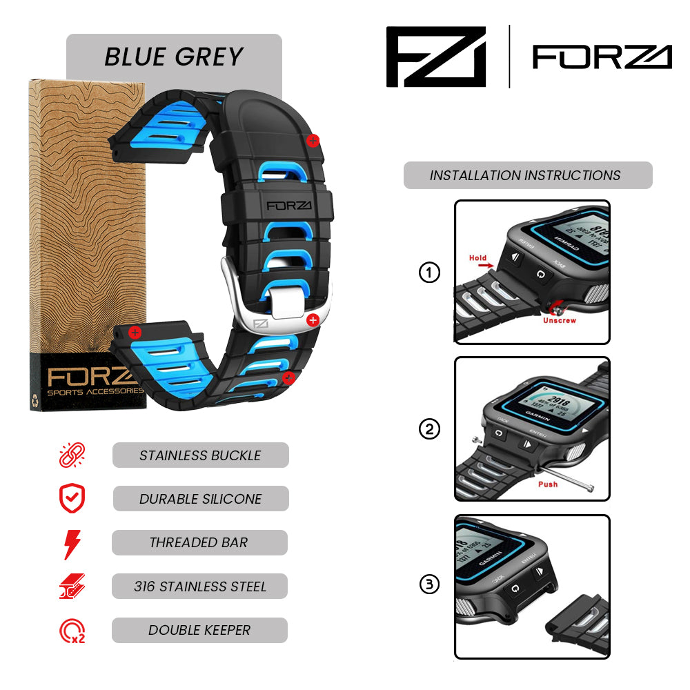 FORZA Watch Strap for Garmin Forerunner 920XT
