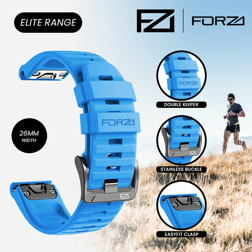 FORZA Elite 26mm EasyFit Watch Strap for Garmin