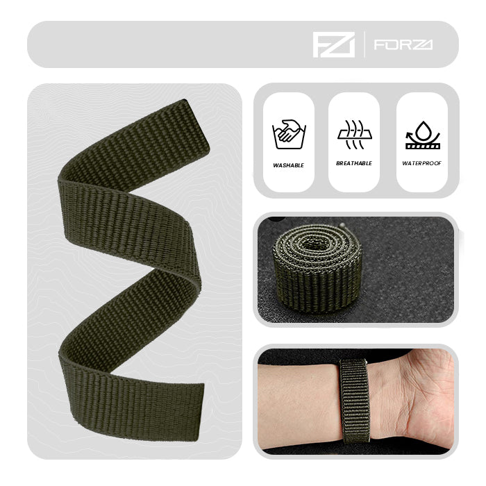 FORZA Elite 26mm Nylon Watch Strap for Garmin