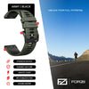 FORZA Elite 26mm EasyFit Two-Tone Watch Strap for Garmin
