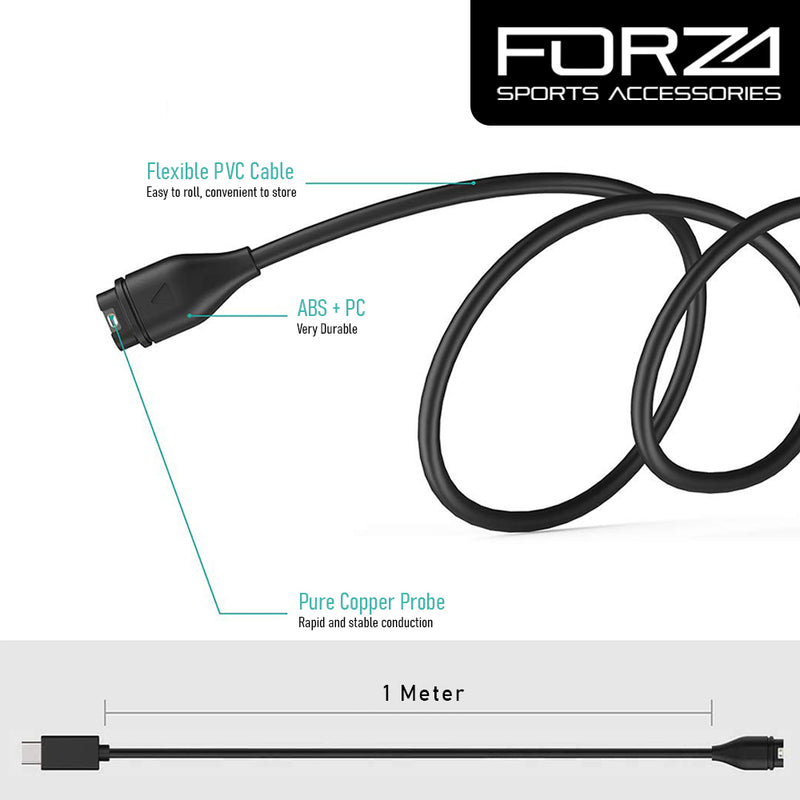 FORZA USB-C Charging Cable for Garmin