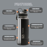 Forza 1200ml Stainless Steel Flask