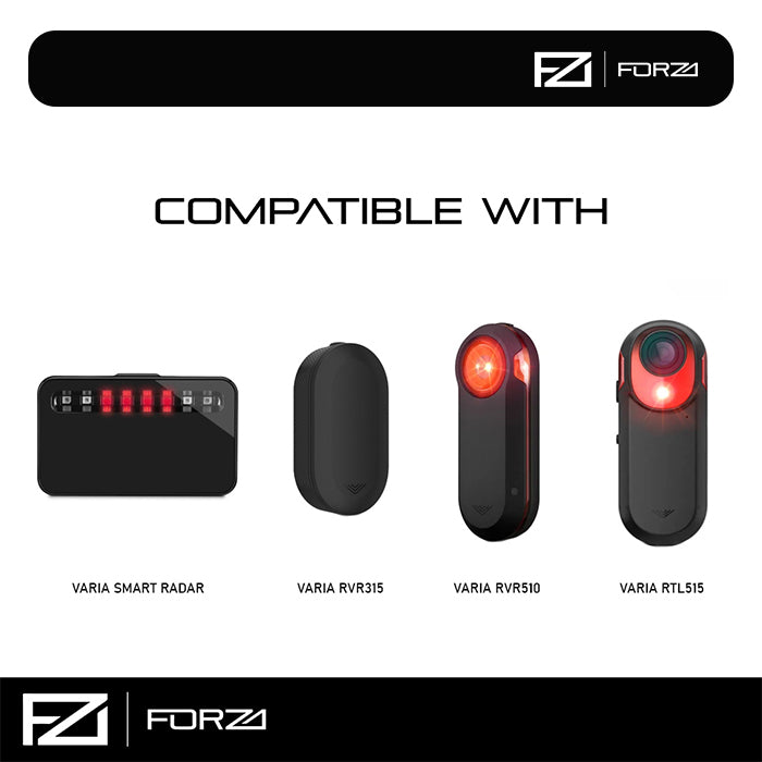 FORZA Seat Post Quarter Turn Mount for Garmin Varia/Magene