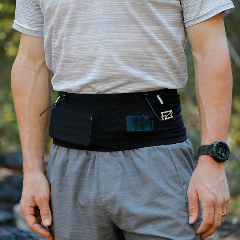 Forza Low Profile Reflective Sports Running Belt Cycling Hiking Walking