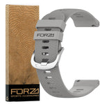 Elite 20mm Strap for Garmin Forerunner 645/245/55/Vivoactive 3/Vivomove/Venu/ Samsung Galaxy/Polar/Suunto & More