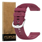 Elite 20mm Strap for Garmin Forerunner 645/245/55/Vivoactive 3/Vivomove/Venu/ Samsung Galaxy/Polar/Suunto & More