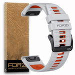 FORZA Elite 26mm EasyFit Two-Tone Watch Strap for Garmin