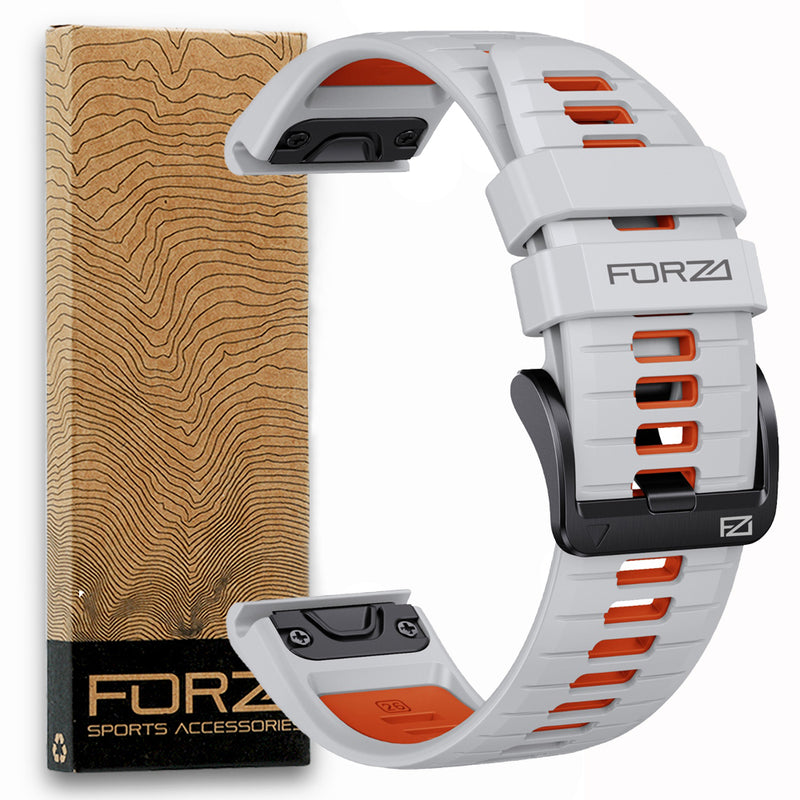 FORZA Elite 26mm EasyFit Two-Tone Watch Strap for Garmin