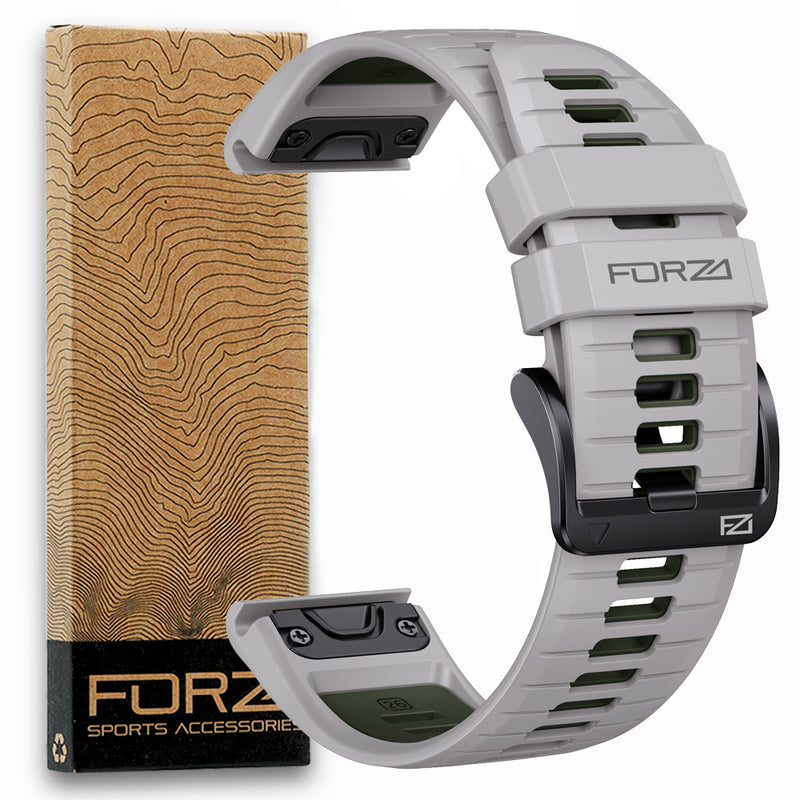 FORZA Elite 26mm EasyFit Two-Tone Watch Strap for Garmin