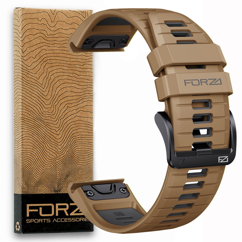 FORZA Elite 26mm EasyFit Two-Tone Watch Strap for Garmin